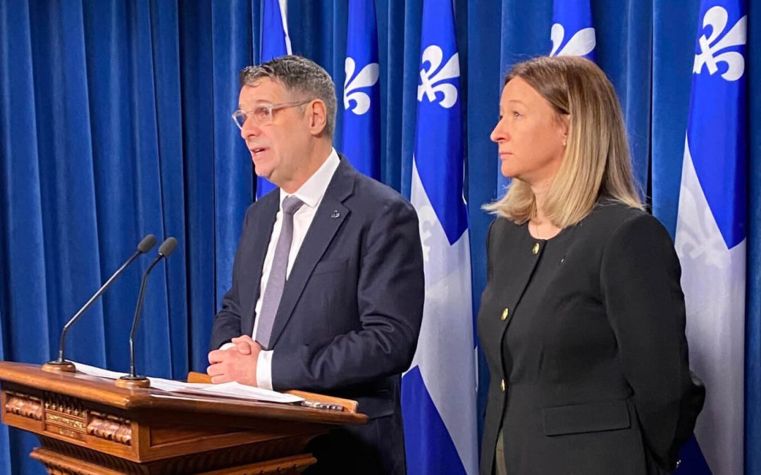 Projet de loi n° 1 : Le Parti conservateur du Québec réclame des amendements majeurs